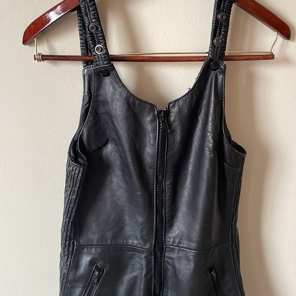 Vintage Harley Davidson Leather motorcycle Suit - size xs (9) - Picture 9 of 12